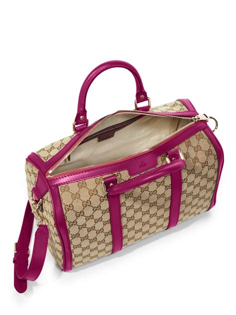 gucci big pink bag|pink gucci bag vintage.